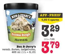 Scheck-in-Center Ben & Jerry’s Angebot