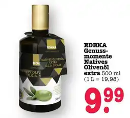 Scheck-in-Center EDEKA Genussmomente Natives Olivenöl extra Angebot