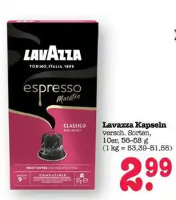 Scheck-in-Center Lavazza Kapseln Angebot