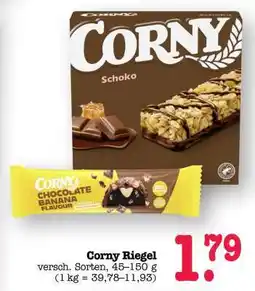 Scheck-in-Center Corny Riegel Angebot