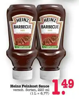 Scheck-in-Center Heinz Feinkost- Sauce Angebot