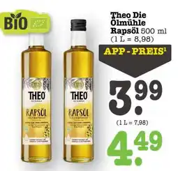 Scheck-in-Center Theo Die Ölmühle Rapsöl Angebot