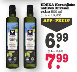 Scheck-in-Center EDEKA Herzstücke natives Olivenöl extra Angebot
