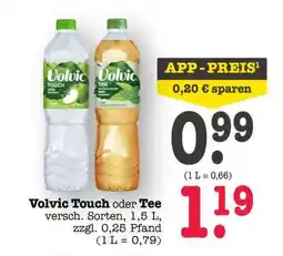 Scheck-in-Center VOLVIC Touch oder Tee Angebot