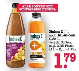 Scheck-in-Center Hohes C Angebot