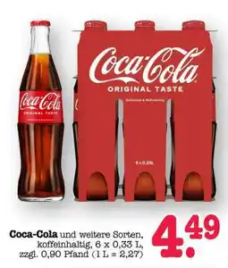 Scheck-in-Center Coca-Cola Angebot