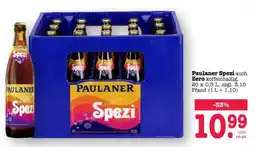 Scheck-in-Center Paulaner Spezi Angebot