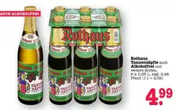 Scheck-in-Center Rothaus Tannenzäpfle Angebot
