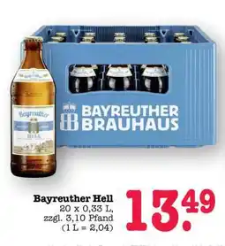 Scheck-in-Center Bayreuther Hell Angebot