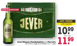 Scheck-in-Center Jever Pilsener, Funalkoholfrei Angebot