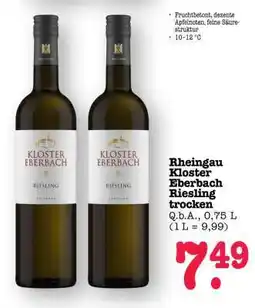 Scheck-in-Center Rheingau Kloster Eberbach Riesling trocken Angebot