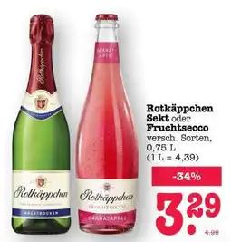 Scheck-in-Center Rotkäppchen Sekt oder Fruchtsecco Angebot