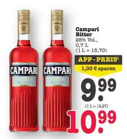 Scheck-in-Center Campari Bitter Angebot