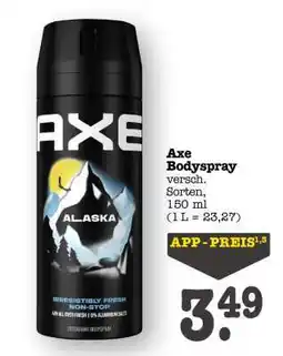 Scheck-in-Center Axe Bodyspray Angebot