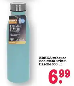 Scheck-in-Center EDEKA zuhause Edelstahl Trinkflasche Angebot