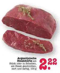 Scheck-in-Center Argentinische Steakhüfte Angebot