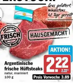 HIT Argentinische frische Hüftsteaks Angebot