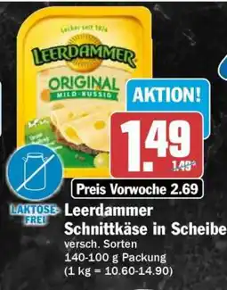 HIT Leerdammer Schnittkäse in Scheiben Angebot