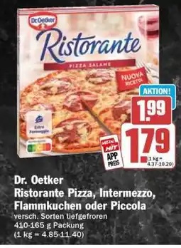 HIT Dr. Oetker Ristorante Pizza, Intermezzo, Flammkuchen oder Piccola Angebot