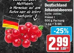 HIT Deutschland Johannisbeeren Angebot