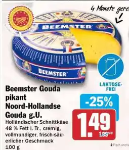 HIT Beemster Gouda pikant Noord-Hollandse Gouda g.U Angebot