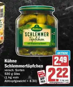 HIT Kühne Schlemmertöpfchen Angebot