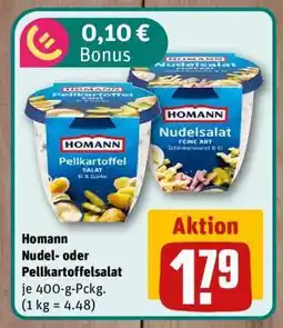 nahkauf Homann Nudel- oder Pellkartoffelsalat Angebot