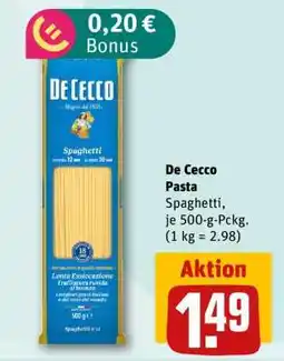 nahkauf De Cecco Pasta Angebot