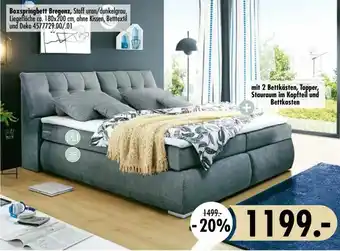 Möbel Boss Boxspringbett Bregenz Angebot