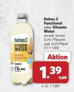 Combi Hohes C Functional oder Vitamin Water Angebot