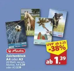 Combi Zeichenblock A4 oder A3 Angebot