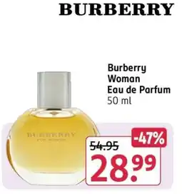 Rossmann Burberry Woman Eau de Parfum 50 ml Angebot