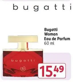 Rossmann Bugatti Woman Eau de Parfum 60 ml Angebot