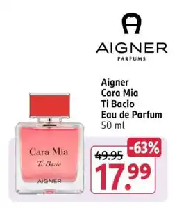 Rossmann Aigner Cara Mia Ti Bacio Eau de Parfum 50 ml Angebot
