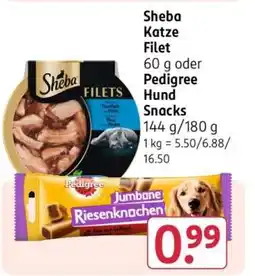 Rossmann Pedigree Hund Snacks Angebot