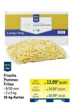 METRO Frische Pommes Frites Angebot