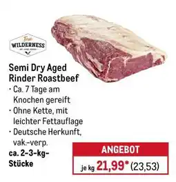 METRO Semi Dry Aged Rinder Roastbeef Angebot