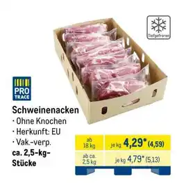 METRO Schweinenacken Angebot