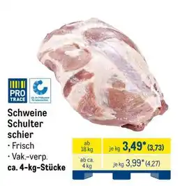 METRO Schweine Schulter schier Angebot