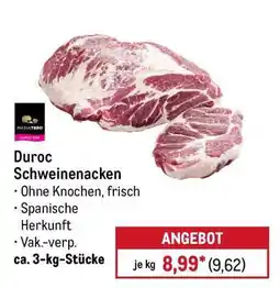 METRO Duroc Schweinenacken Angebot