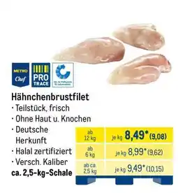 METRO Hähnchenbrustfilet Angebot