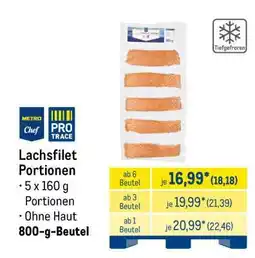 METRO Lachsfilet-Portionen Angebot