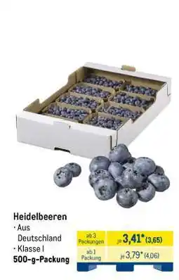 METRO Heidelbeeren Angebot