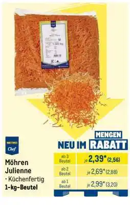 METRO Möhren Julienne Angebot
