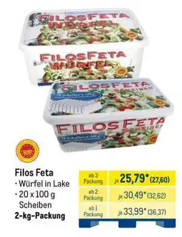 METRO Filos Feta Angebot