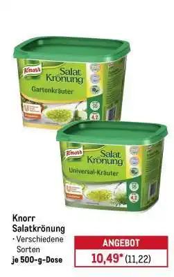 METRO Knorr Salatkrönung Angebot
