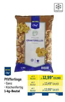 METRO Pfifferlinge Angebot