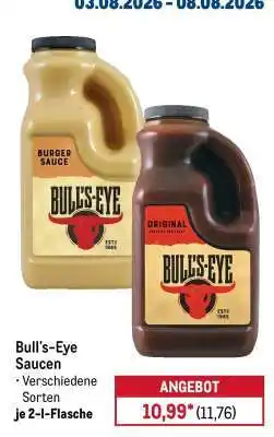 METRO Bull’s Eye Saucen Angebot