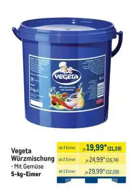 METRO VEGETA Würzmischung Angebot