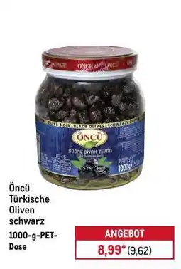 METRO Öncü Türkische Oliven schwarz Angebot